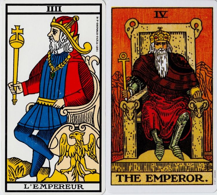 4. The Emperor : Stability, Mastery, Material achievement