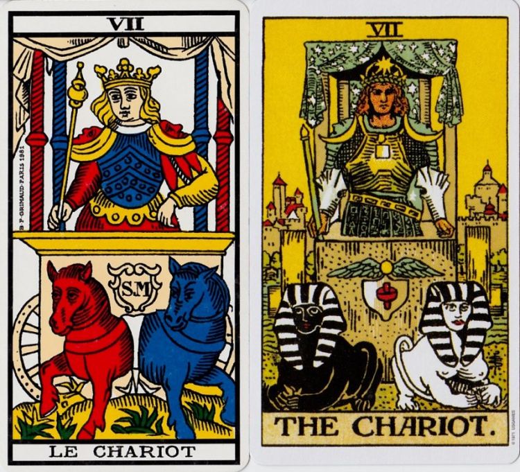 7. The Chariot : Willpower, Commitment, Conquest