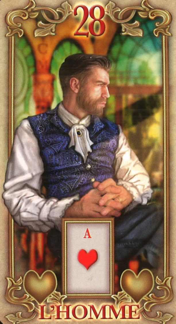 Example: The Lustrous Lenormand by Ciro Marchetti