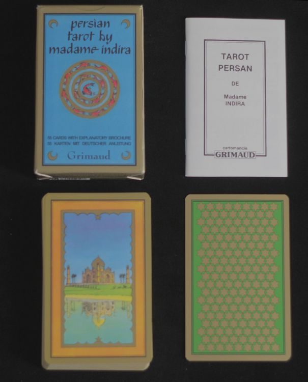 Daddy slå Skal Review Persian Tarot from Miss Indira from published by Editions Grimaud